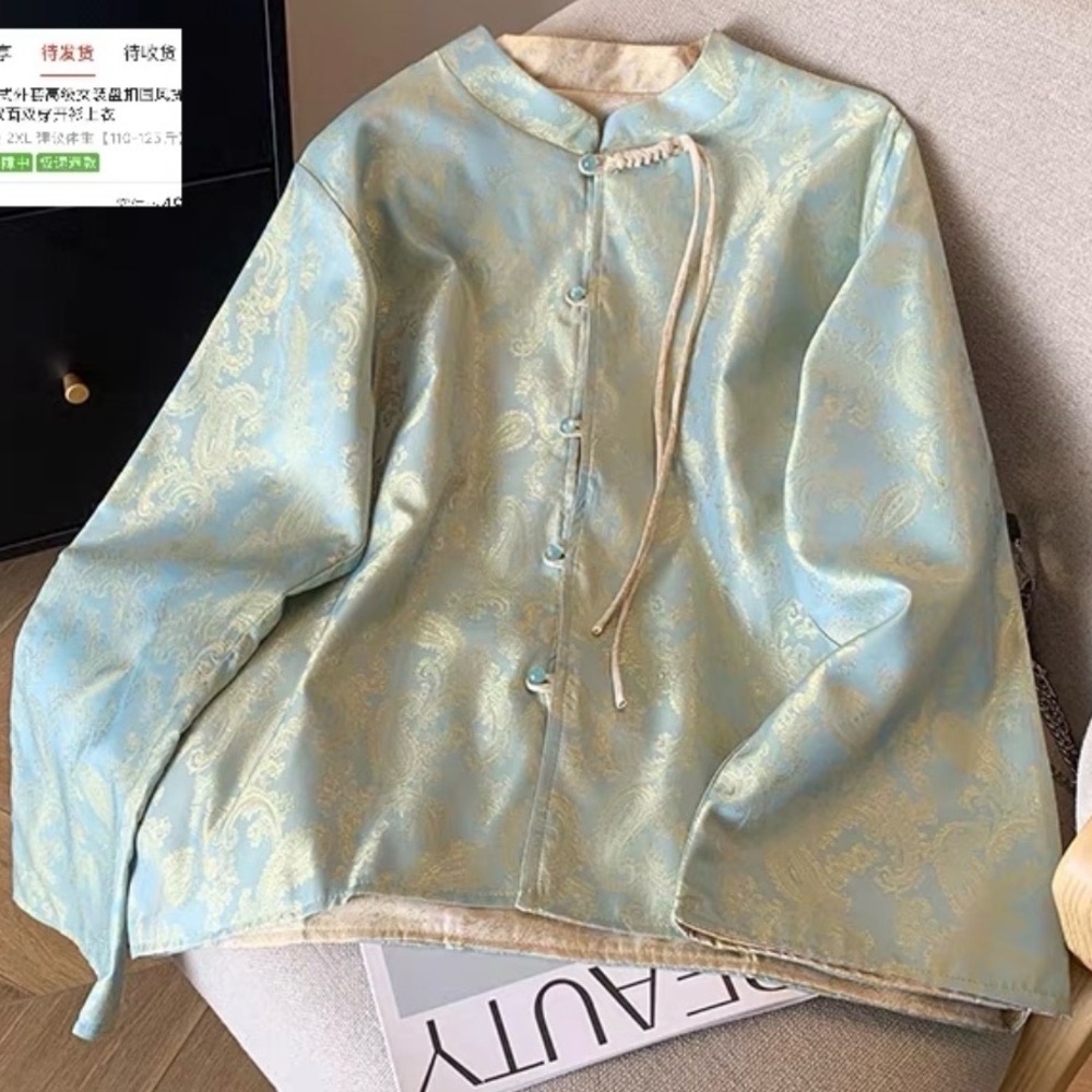 Silk Blouse Women’  Size XL Traditional Style